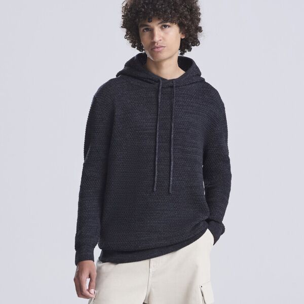 Iguazu regen knitted hoodie Thumbnail