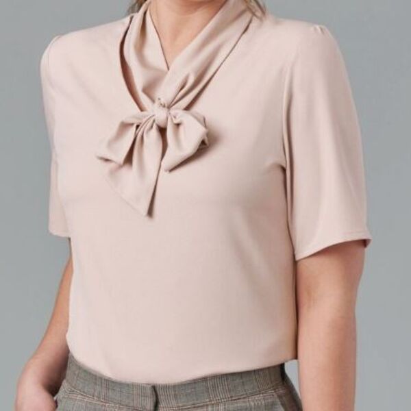 Flavia Pussy Bow Blouse Thumbnail