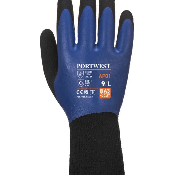 Cold 13 Latex aqua gloves (AP01) Thumbnail