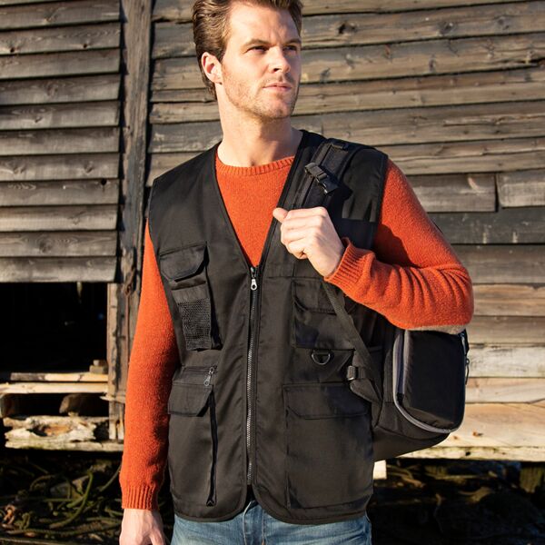 Result Work-Guard Safari Waistcoat Thumbnail