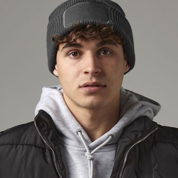 Thinsulate™ patch beanie Thumbnail