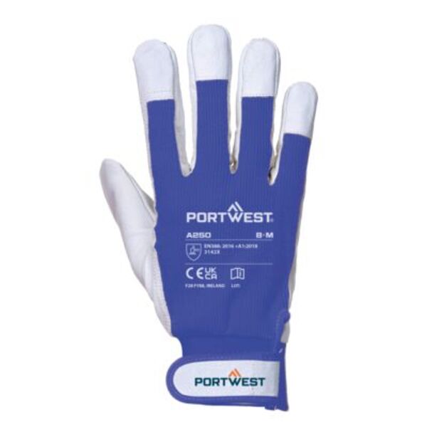 Leather 110 Grain Palm Mechanical Glove Thumbnail