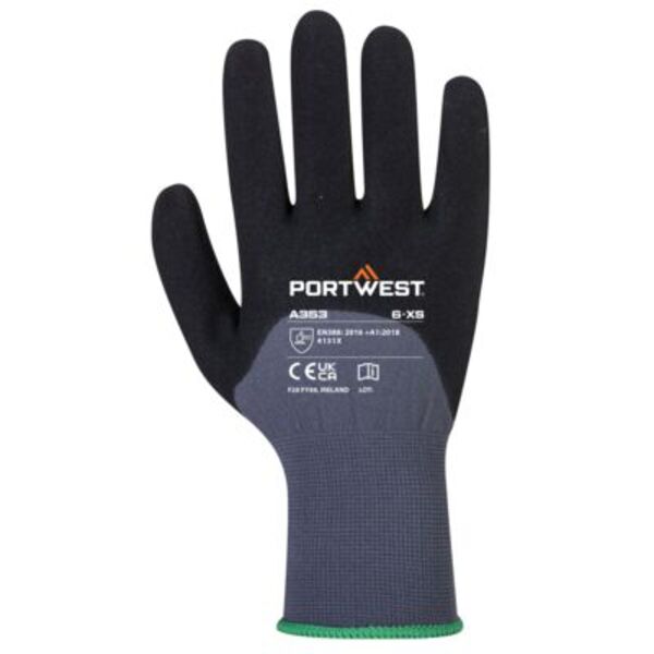 Grip 15 Nitrile Sandy 3/4 Palm Dotted Glove Thumbnail
