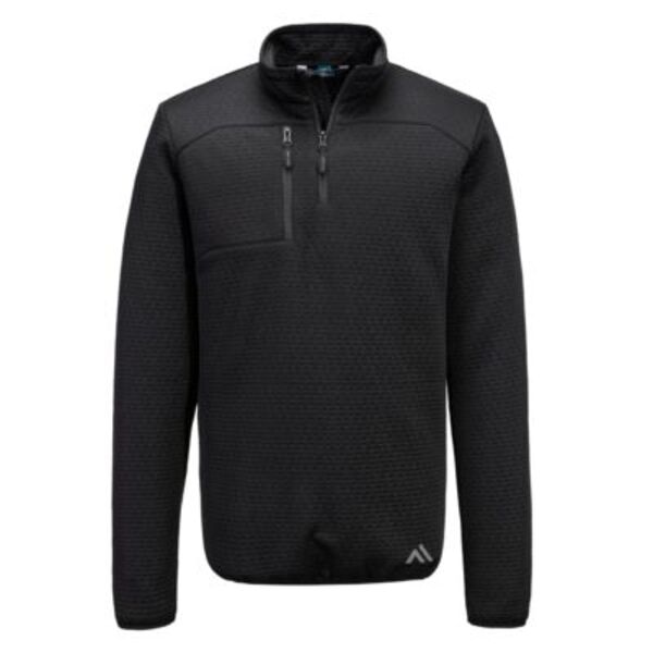 KX3 Textured 1/4 Zip Sweatshirt Thumbnail