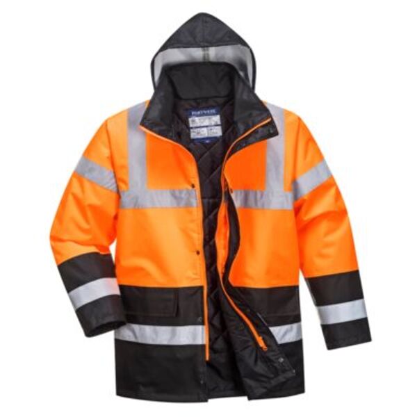Hi-Vis Contrast Winter Traffic Jacket  Thumbnail